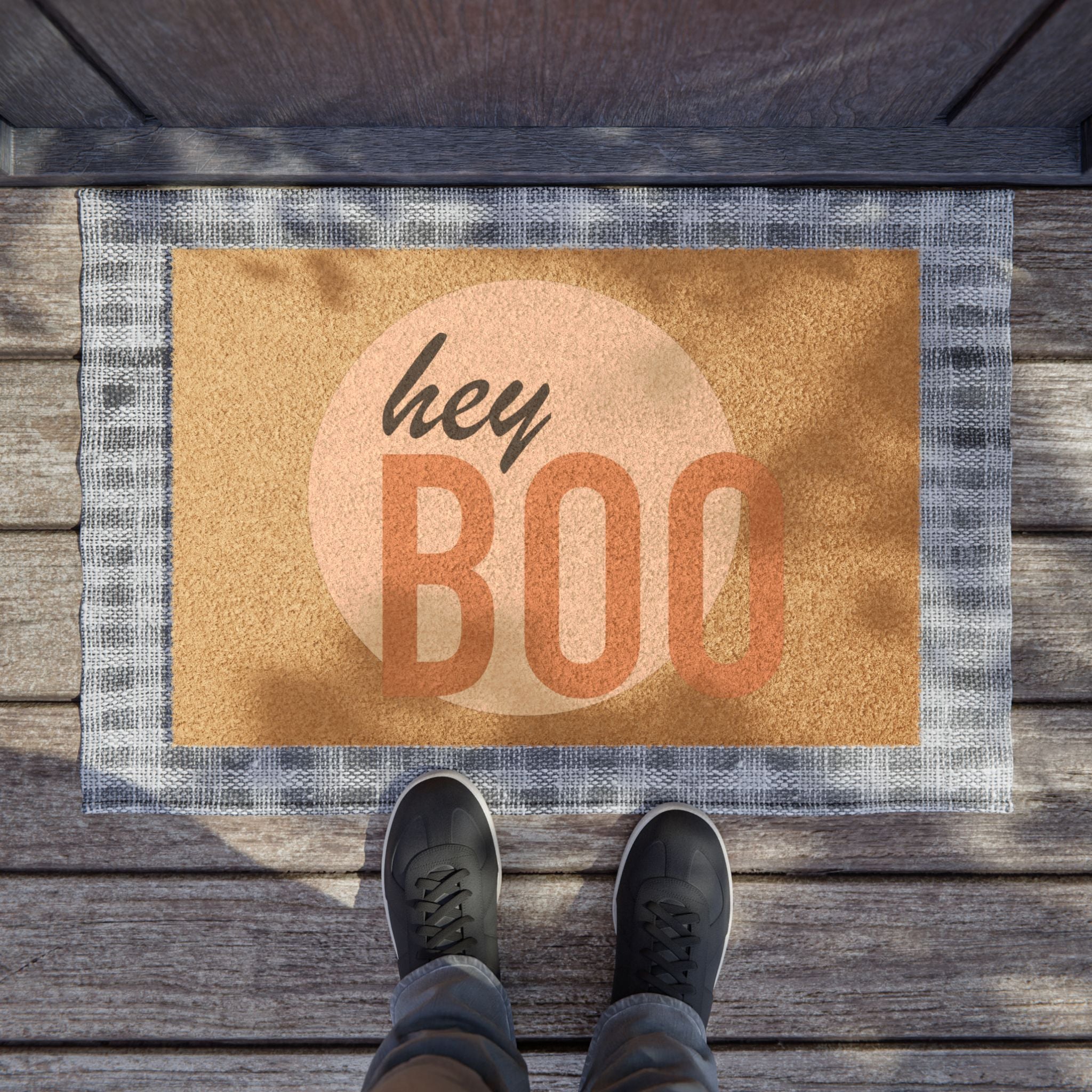 Hey Boo Doormat