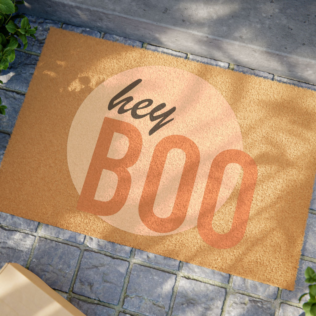 Hey Boo Doormat